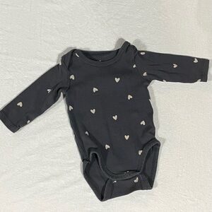 H&M Heart Bodysuit